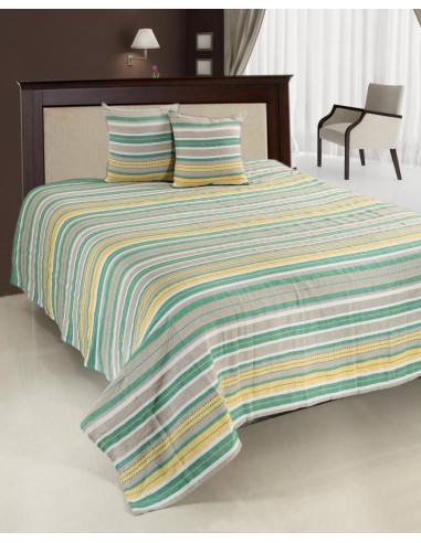 Set cuvertura pat dubla Verde,HR-CUV-220GRN
