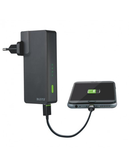 Incarcator Si Baterie Port Usb Negru Complete Leitz,LZ63070095