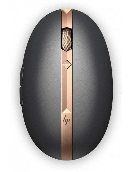 3NZ70AA,HP Spectre Wireless Mouse 700 Ash Silver, Reincarcabil prin USB, Dimensiuni: 10,4 x 6,34 x 3,58 cm, Greutate: 0,1kg