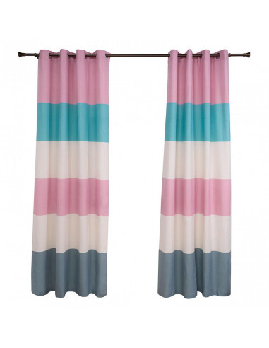 Set 2 draperii bumbac 140x270 cm AJA,HR-DR140-AJA