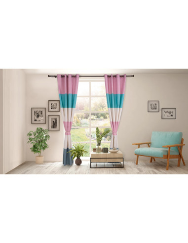 Set 2 draperii bumbac 140x270 cm AJA,HR-DR140-AJA