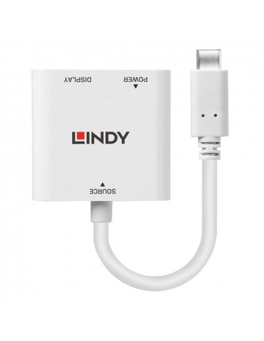 Adaptor Lindy LY-43289, USB 3.1 Type C to DisplayPort with PD