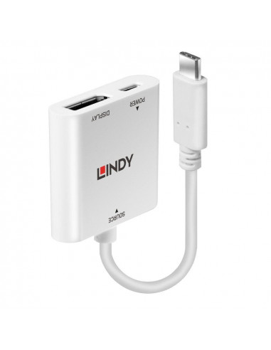 Adaptor Lindy LY-43289, USB 3.1 Type C to DisplayPort with PD