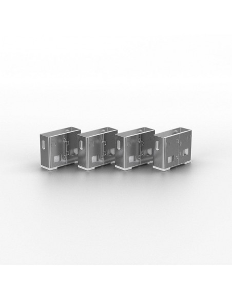 Lindy LY-40454, USB Type A Port Blocker Key, 4 bucati