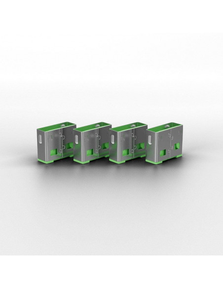 Lindy LY-40453, USB Type A Port Blocker Key, 4 bucati