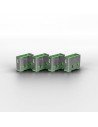 Lindy LY-40453, USB Type A Port Blocker Key, 4 bucati