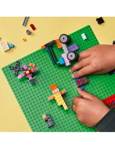PLACA DE BAZA VERDE, LEGO 11023,11023