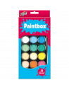 Set 21 acuarele cu pensula,A3312L