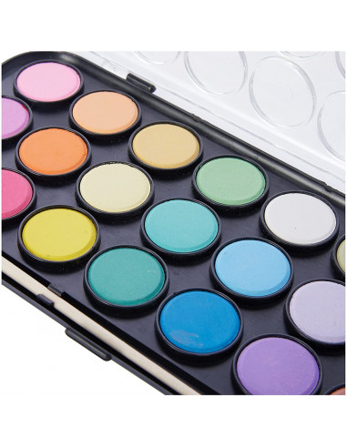 Set 21 acuarele cu pensula,A3312L