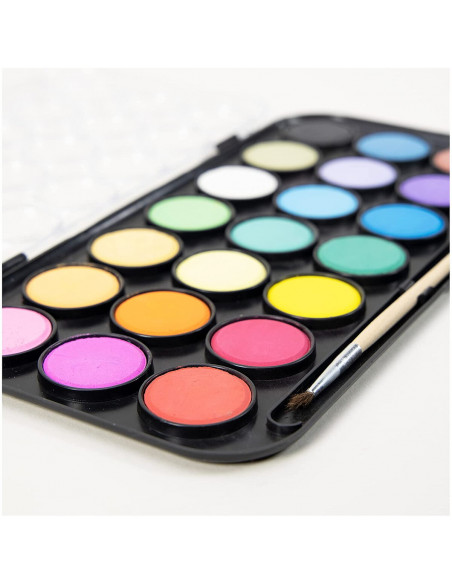 Set 21 acuarele cu pensula,A3312L