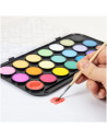 Set 21 acuarele cu pensula,A3312L