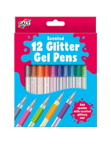 Set 12 pixuri cu gel si sclipici,1004846