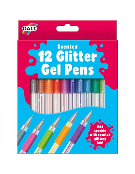 Set 12 pixuri cu gel si sclipici,1004846