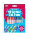 Set 12 pixuri cu gel si sclipici,1004846