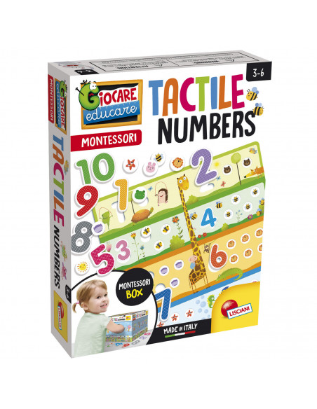 Joc tactil Montessori - Numaram si ne distram,LEX72453