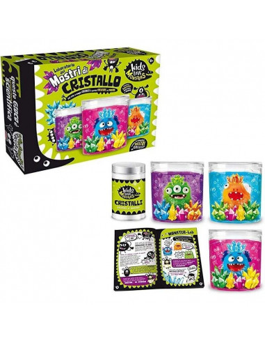Set experimente - Monstruletii veseli si cristale,LEN82780