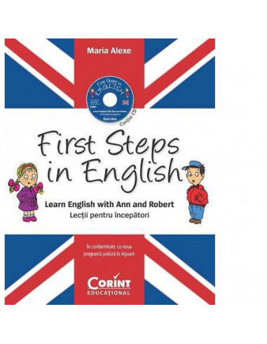 First Steps in English. Lectii pentru incepatori (contine CD