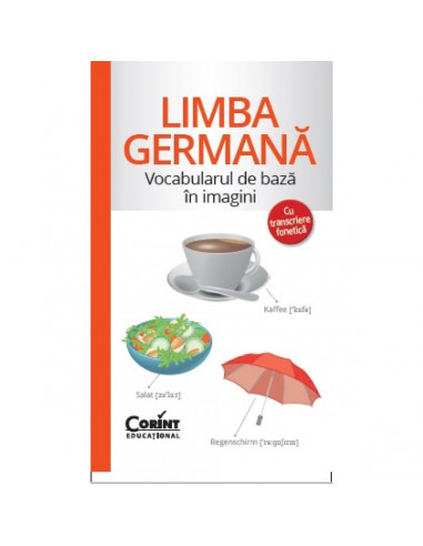 Vocabularul de baza in imagini - Limba germana,EDU253