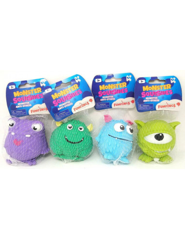 Jucarie Squishy - Monstrulet prietenos,NV444