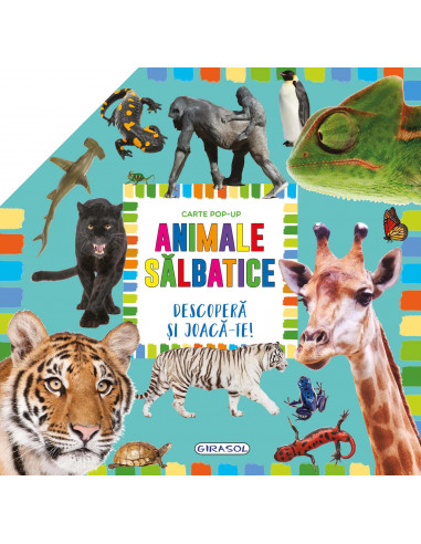 Carte pop-up - animale salbatice,978-606-024-102-7