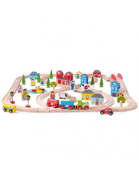 Circuit auto si feroviar (87 piese),BJT015