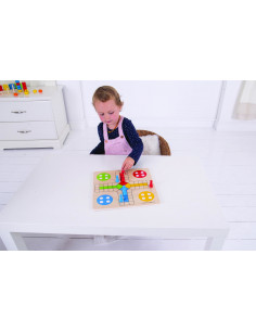 Joc clasic din lemn - Nu te supara frate,BJ904 2