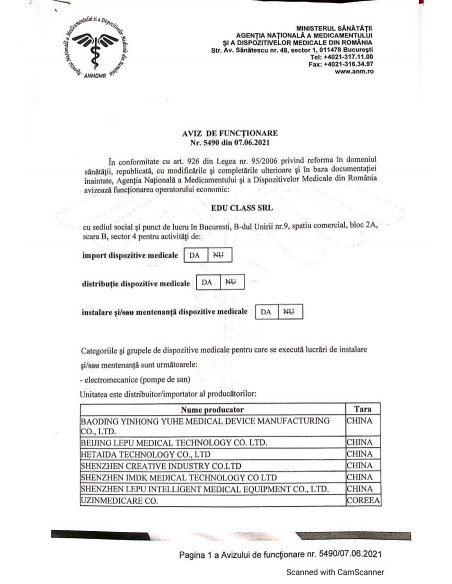 Test rapid antigen - kit pentru autotestare SARS-CoV-2