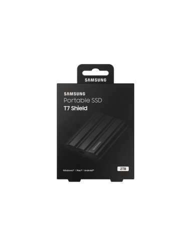 SSD Samsung MU-PE2T0S/EU, Portabil T7 Shield, 2Tb, USB 3.2