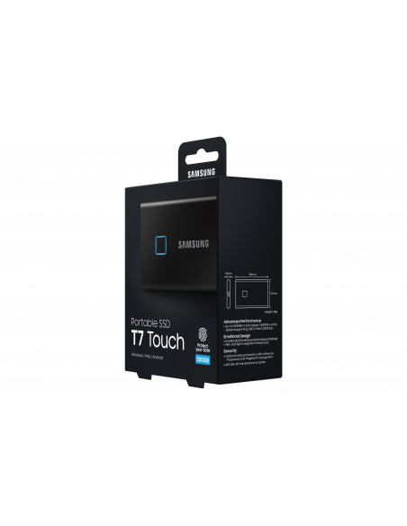 SSD Samsung MU-PC500K/WW - 500GB - Portable SSD T7