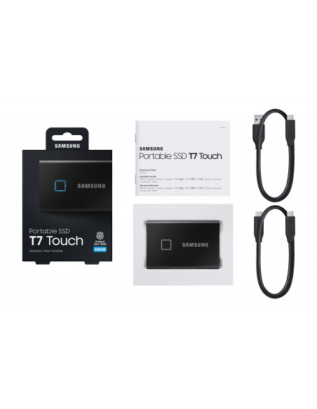 SSD Samsung MU-PC500K/WW - 500GB - Portable SSD T7