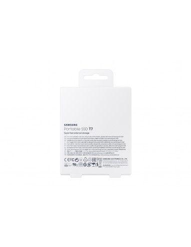 SSD Samsung MU-PC2T0R/WW - 2TB - Portable SSD T7,MU-PC2T0R/WW