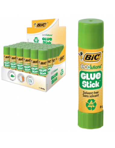 Lipici solid BIC ECO, 8 gr, 30 buc/cutie,8923442-CUT