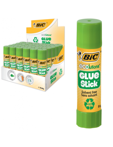 Lipici solid BIC ECO, 8 gr, 30 buc/cutie,8923442-CUT