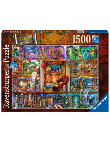 Puzzle Marea Biblioteca, 1500 Piese,RVSPA17158