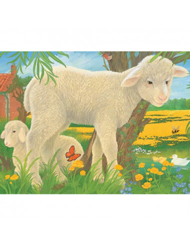 Puzzle In Cutie Animale, 12 Piese,RVSPC07412