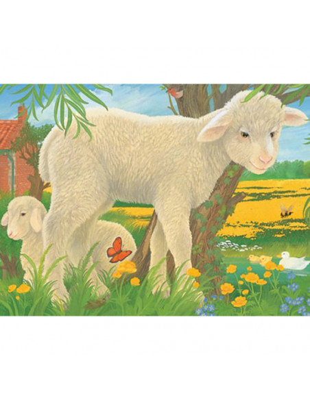 Puzzle In Cutie Animale, 12 Piese,RVSPC07412