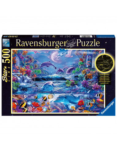 Puzzle Animale Marine, 500 Piese Starline,RVSPA15047