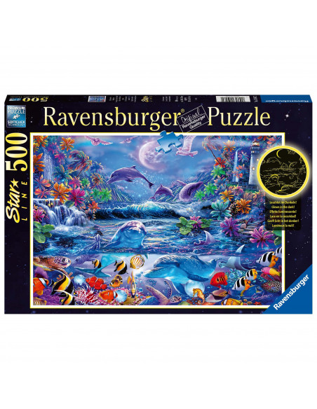 Puzzle Animale Marine, 500 Piese Starline,RVSPA15047