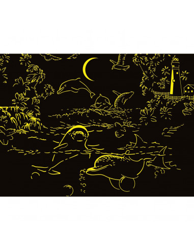 Puzzle Animale Marine, 500 Piese Starline,RVSPA15047