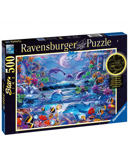 Puzzle Animale Marine, 500 Piese Starline,RVSPA15047