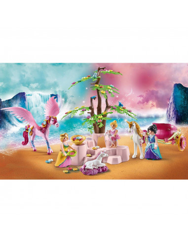 Playmobil - Trasura Unicorn Si Pegasus,71002