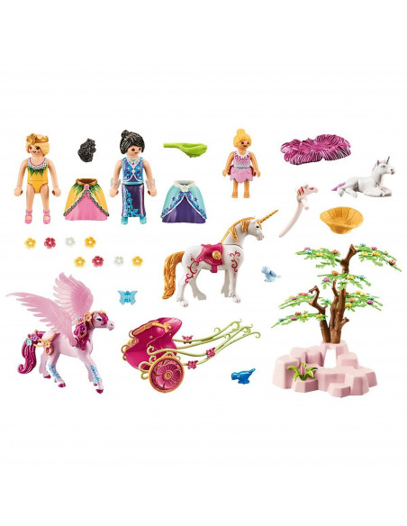 Playmobil - Trasura Unicorn Si Pegasus,71002