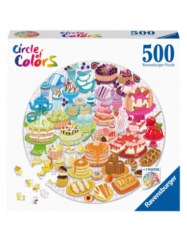 Puzzle Cerc Desert, 500 Piese,RVSPA17171