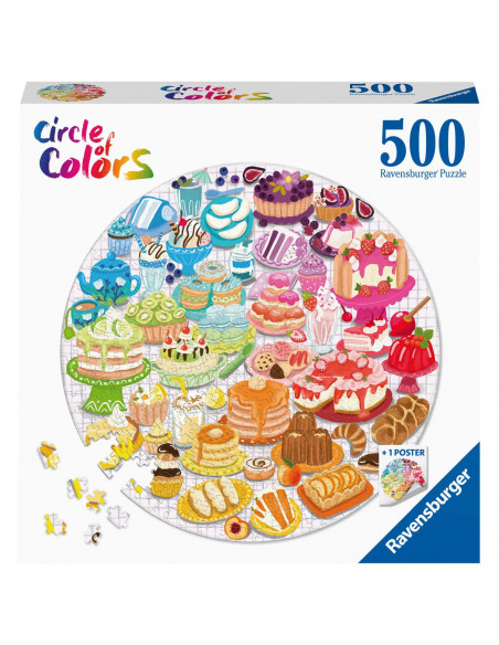Puzzle Cerc Desert, 500 Piese,RVSPA17171