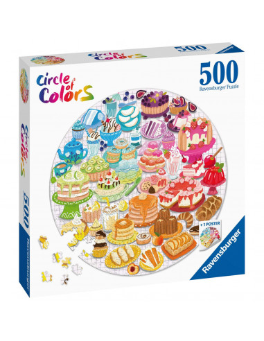 Puzzle Cerc Desert, 500 Piese,RVSPA17171