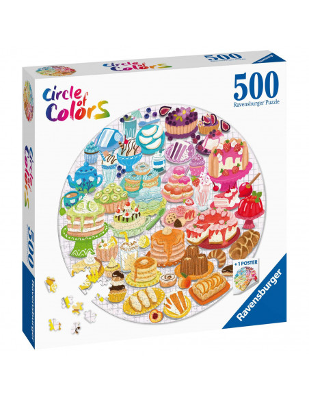Puzzle Cerc Desert, 500 Piese,RVSPA17171