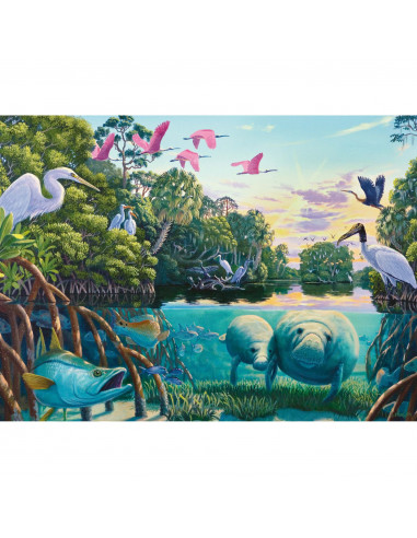 Puzzle Lamantini, 500 Piese,RVSPA16943