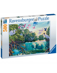 Puzzle Lamantini, 500 Piese,RVSPA16943 2