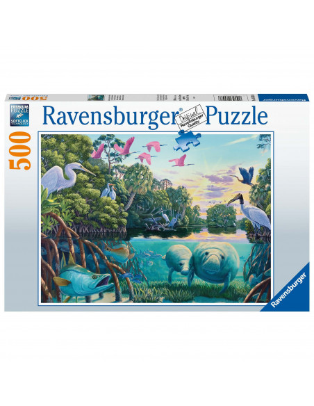 Puzzle Lamantini, 500 Piese,RVSPA16943