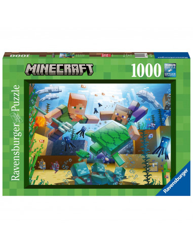 Puzzle Minecraft, 1000 Piese,RVSPA17187